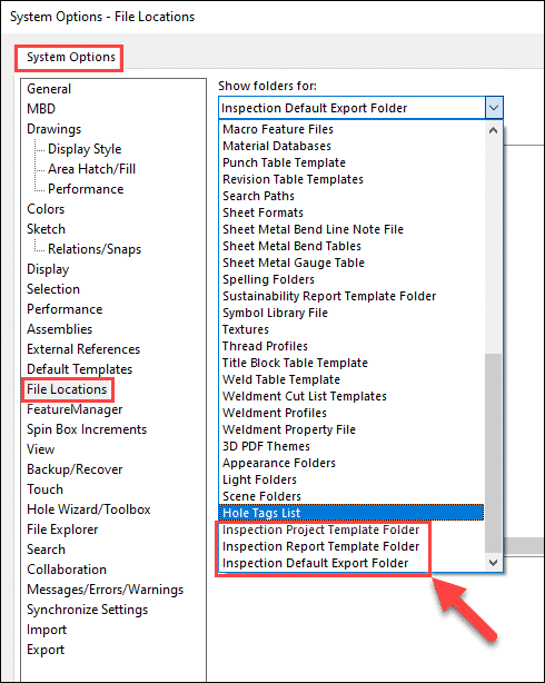 , SOLIDWORKS 2021 What&rsquo;s New &ndash; Inspection