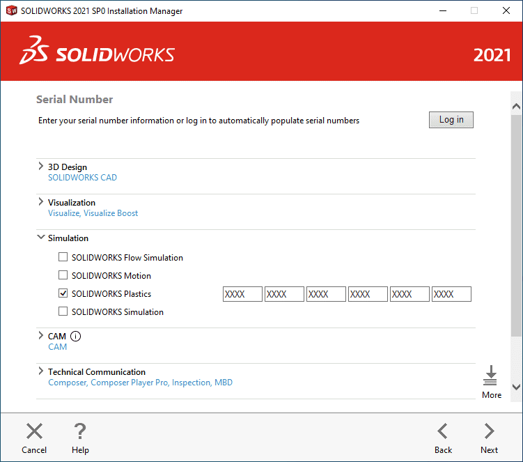 solidworks 2021 installation guide part 4, SOLIDWORKS 2021 Installation Guide Part 4 &ndash; Composer,&nbsp;Plastics, Inspection, MBD and Simulation&nbsp;Installation