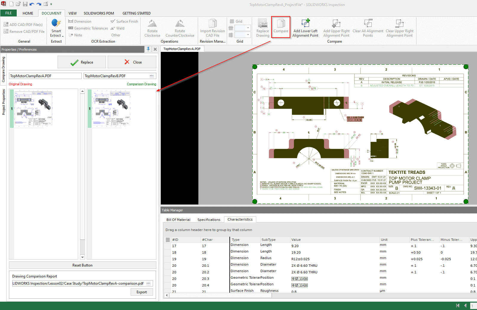 , SOLIDWORKS Inspection Standalone &ndash; Revving Up